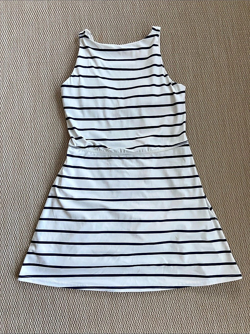 All in motion Striped in White & Blue Size Small dress